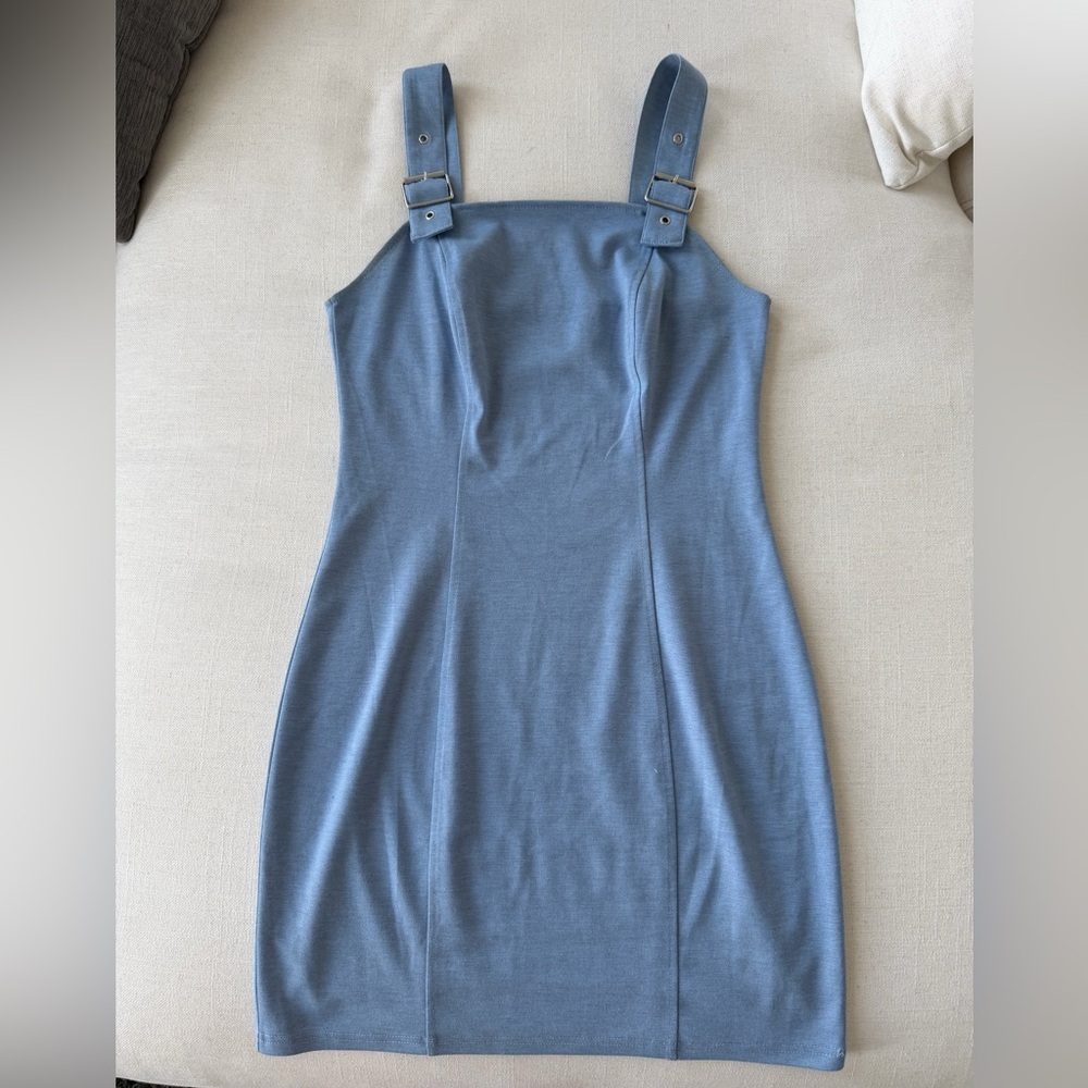 No Boundaries Blue Mini Dress